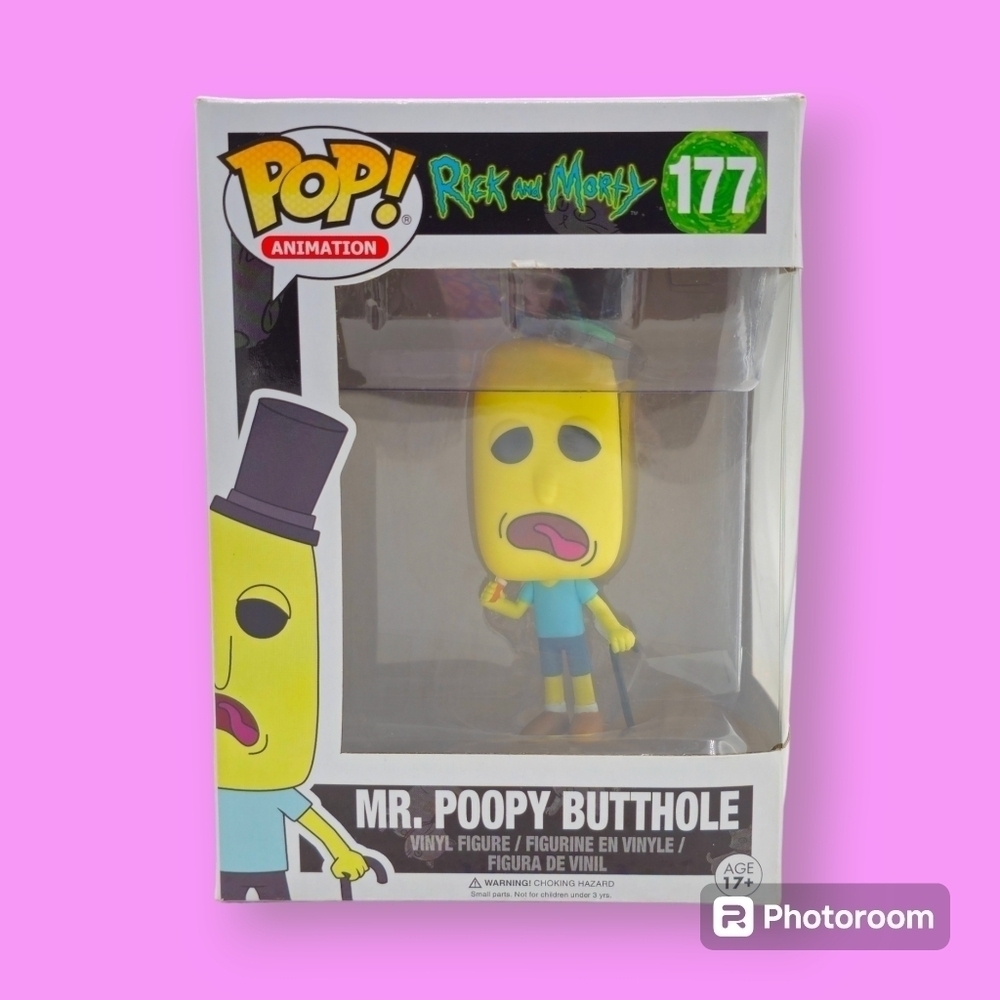 Funko POP! Rick and Morty Mr. Poopy Butthole #177 Vinyl Figure